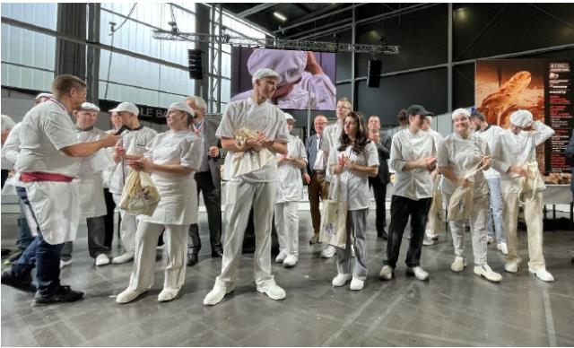 MAF boulangerie : Les 6 lauréats au moment de la proclamation des résultats