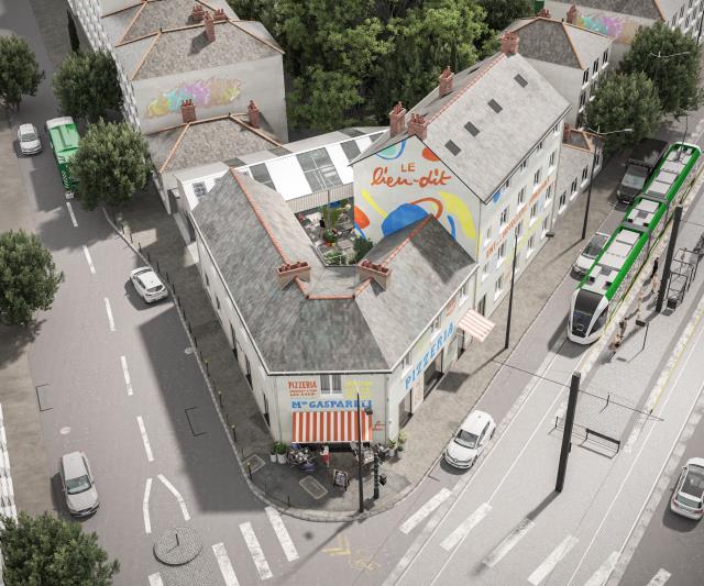 Le Lieu-Dit se veut à mi-chemin entre « une place de village pour les riverains, et un laboratoire de découverte sur le chapitre de la transition écologique ».