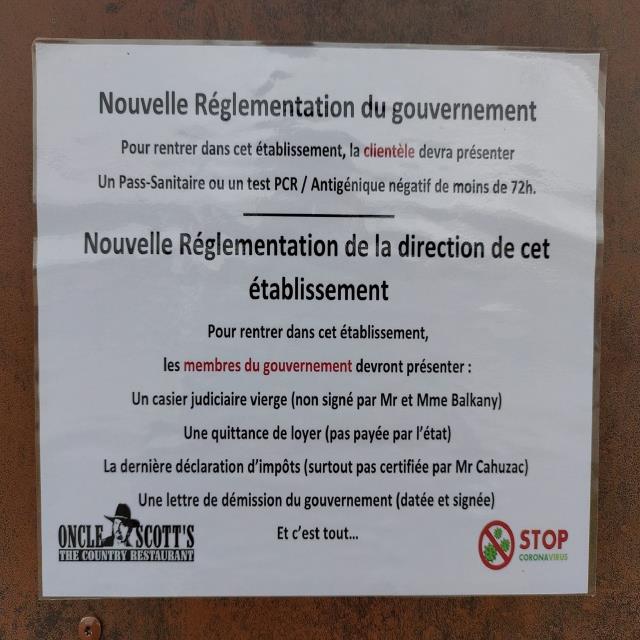 L'affiche du restaurant Oncle Scott's à Tourlaville
