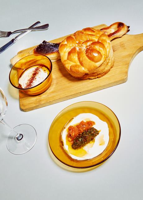 Brioche tiède à déguster