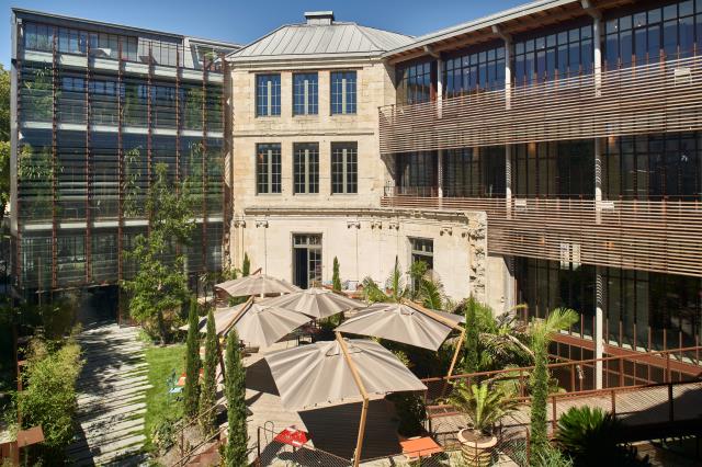 Ailes et jardins de l'hôtel Zoologie