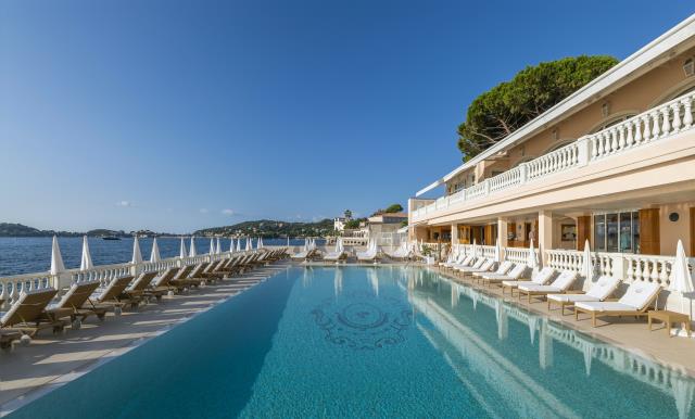 La Réserve de Beaulieu, comme posée sur la mer...