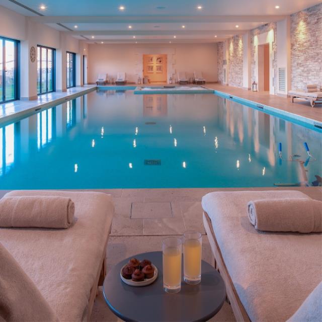 Le spa de l'hôtel Chais Monnet, à Cognac.