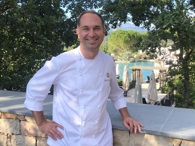 Christophe Schmitt, chef exécutif à Terre Blanche, Tourrettes (Var)