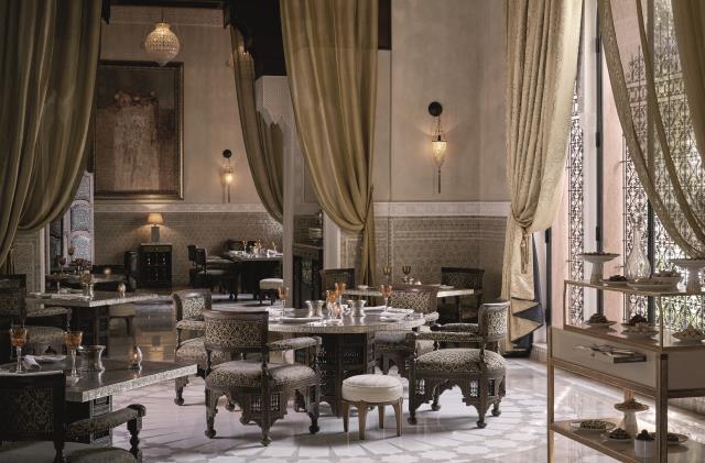 Le restaurant La Grande Table marocaine.