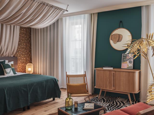 La suite '7e monde' invite au voyage et à l'exotisme.