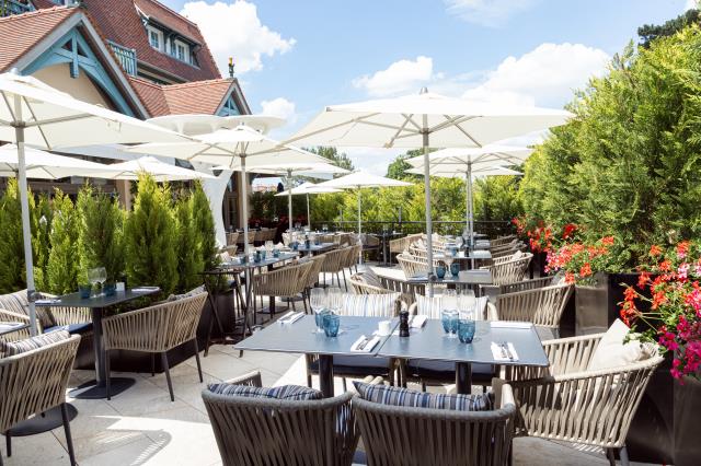 La terrasse du Hamptons.