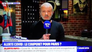 Mathias Danjou au micro de BFMTV