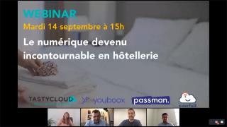 Webinaire 'Le numérique devenu incontournable en hôtellerie'