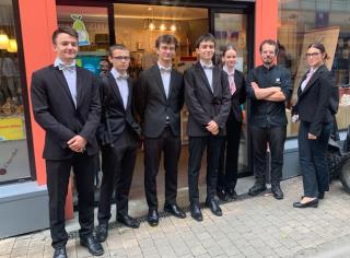 La classe de MAN du lycée hôtelier de Grenoble