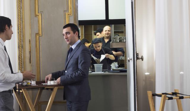 'Je garde mon identité et l'importance des textures, mais la gourmandise est bien prioritaire', confie Pierre Reboul.