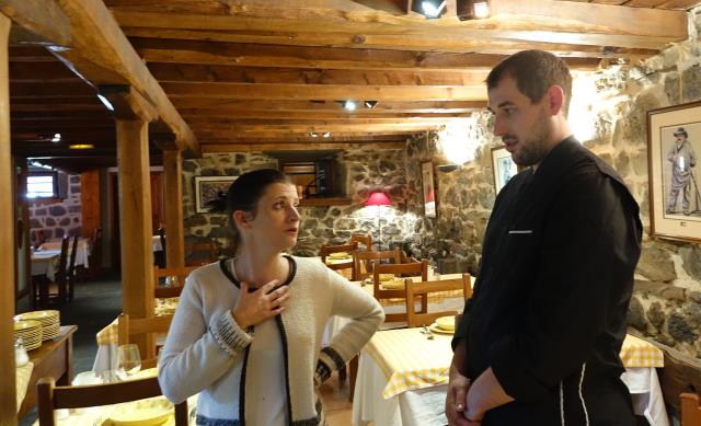 Avec le chef  Nicolas Jallet, Marie Goigoux a participé à l'émission de TF1 Bienvenu à l'hôtel. « Les retombées sont impressionnantes…. »