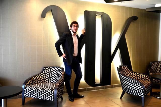 Antoine de Mijplla, le jeune directeur de l'hôtel a mis en place une politique de gestion serrée de l'établissement.