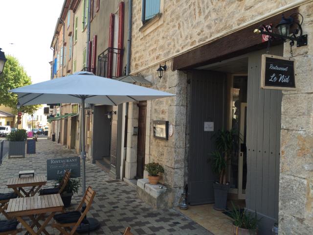 Le Nid à Flayosc, ancienne pizzéria devenu restaurant gastronomique