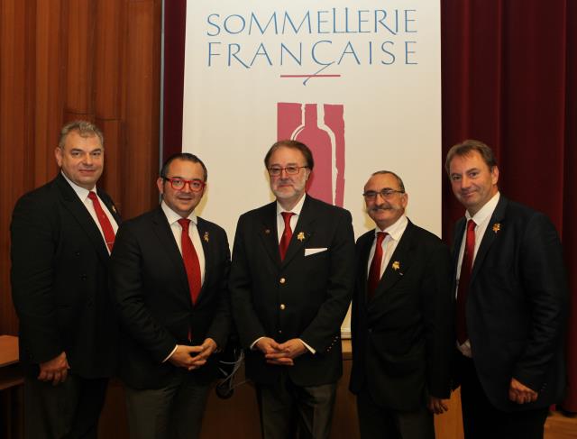 Autour de Philippe Faure-Brac, de gauche à droite, Antoine Woerlé, Fabrice Sommier, Jacques Boudin et Philippe Nusswitz.