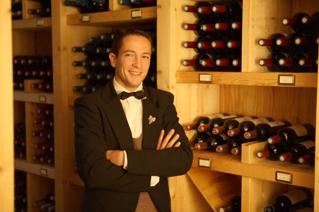 Aurélien Farrouil, le sommelier.