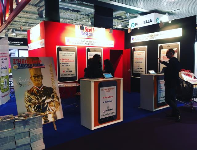 Passage obligé sur le stand du journal !