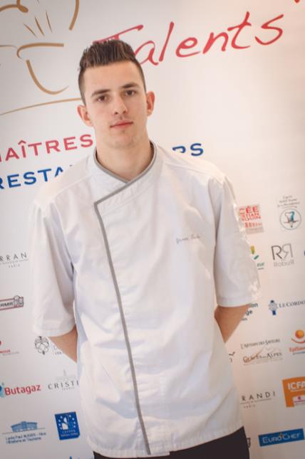 Yann Beck, 20 ans, va en finale du concours Jeunes Talents des Maîtres Restaurateurs, parrainé par Philippe Etchebest.