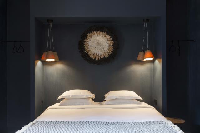 L'hôtel n'est pas classé, mais les chambres offrent tout le confort nécessaire dans une ambiance feutrée et contemporaine.