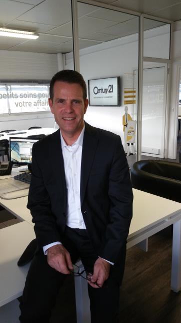 Éric Chantry, fondateur de Century 21 Entrepris'Immo à la Teste-de-Buch.