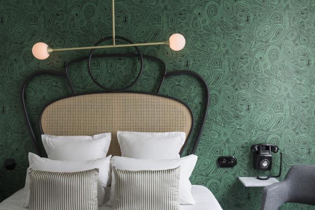 La designer Dorothée Meilichzon a signé la déco de l'hôtel Panache (9e).