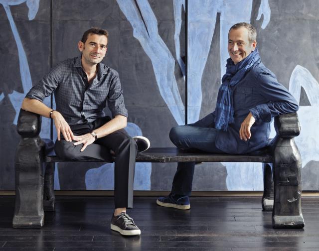 Les architectes d'intérieur Nicolas Adnet et Marc Hertrich, à la tête du Studio MHNA.