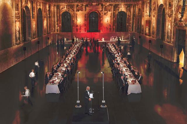 Dîner de gala à la Scuolla della Misericordia.