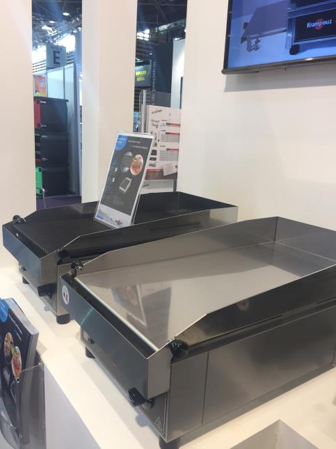 Les nouvelles plancha de Krampouz, à retrouver dans le hall 5, allée D, stand 06.