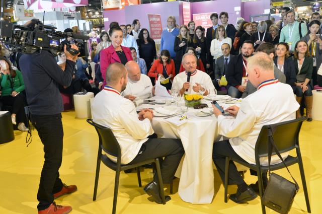 Joël Robuchon, parrain du SIAL Paris 2016.