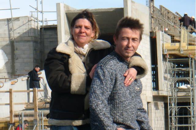 Stéphanie et Alexandre Klimenko suivent de près le chantier de leur futur restaurant.