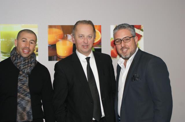 De gauche à droite : Sadek Krouk, Pierre Cousturié et Michaël Seban