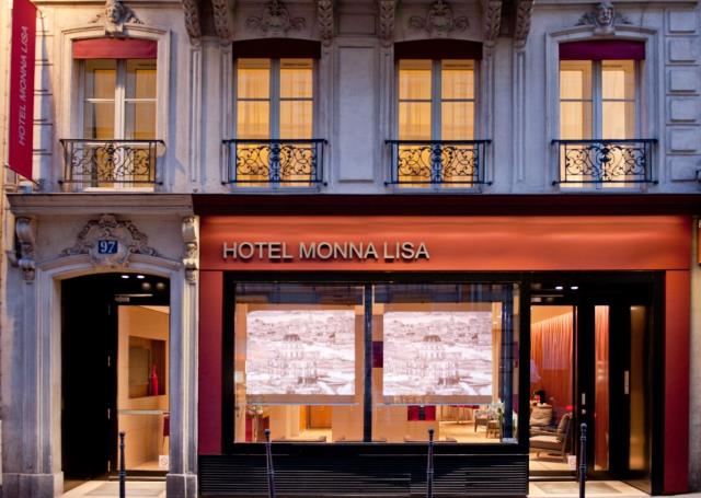 Hôtel Monna Lisa - façade
