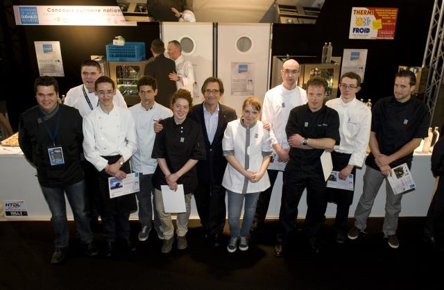 Les finalistes et lauréats du premier concours culinaire en faveur des produits de la mer