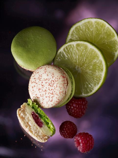 Jardin enchanté, le macaron de février de Pierre Hermé.