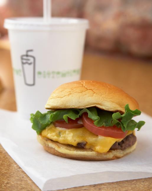 Le burger et soda de Shake Shack