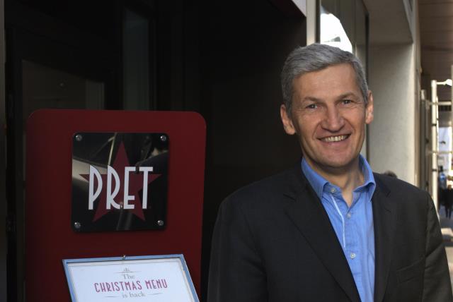 Stephane Klein, directeur Pret A Manger France.