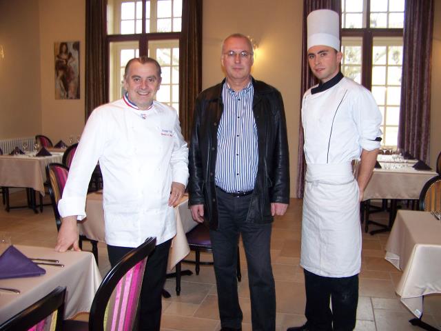 Jacques Kraemer a fait appel aux chefs Joseph Viola (à gauche) et David Bonnet (à droite)