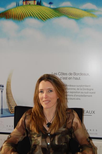 Patricia Zabalza, directrice de l'Union des Côtes de Bordeaux.