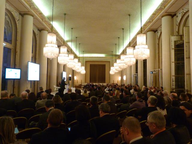 Près de 260 professionnels ont répondu présents aux 'Premières assises des métiers de la salle' dans les locaux de la CCIP de Paris, le lundi 23 janvier dernier, sous la houlette de Régis Marcon.