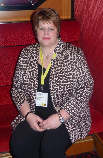 Magali Wiedemann, nouvelle membre du réseau des Logis à l'hôtel Au Boeuf à Blaesheim (67).