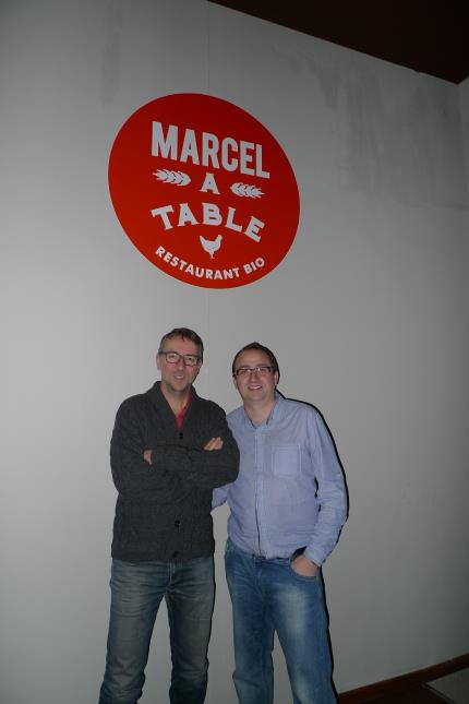 Emmanuel Dufour (propriétaire) et Lionel Lévy(consultant) veulent sortir le bio d'une image austère
