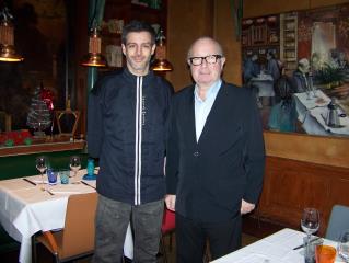 Jean-Claude Caro (à droite) et son nouveau chef Yannick Decelle