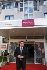 Pascal Cordier, directeur du Mercure Tours Nord