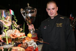 Christian Pierra vainqueur du concours du Meilleur Ecailler