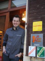 Le Chef Romain Hubert ravi d'avoir ouvert sa propre table gastro dans le Nord Isère