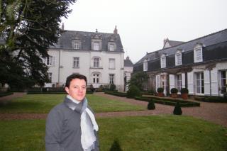 Guillaume Jouvin, codirecteur du Clos d'Amboise