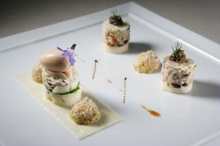 Tourteaux et caviar inspirent Olivier Samson, grand amateur des produits de la mer.