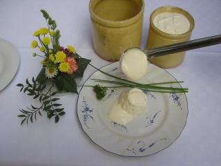 La crème de Bresse est réputée pour sa saveur lactée