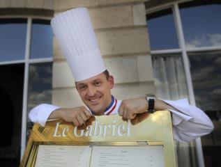 François Adamski a récupéré l'étoile qu'il avait à Bourges