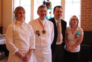 Léna Leroy (meilleure apprentie cuisine), Jacky Le Flon, formateur en cuisine, Josian Roussel,...